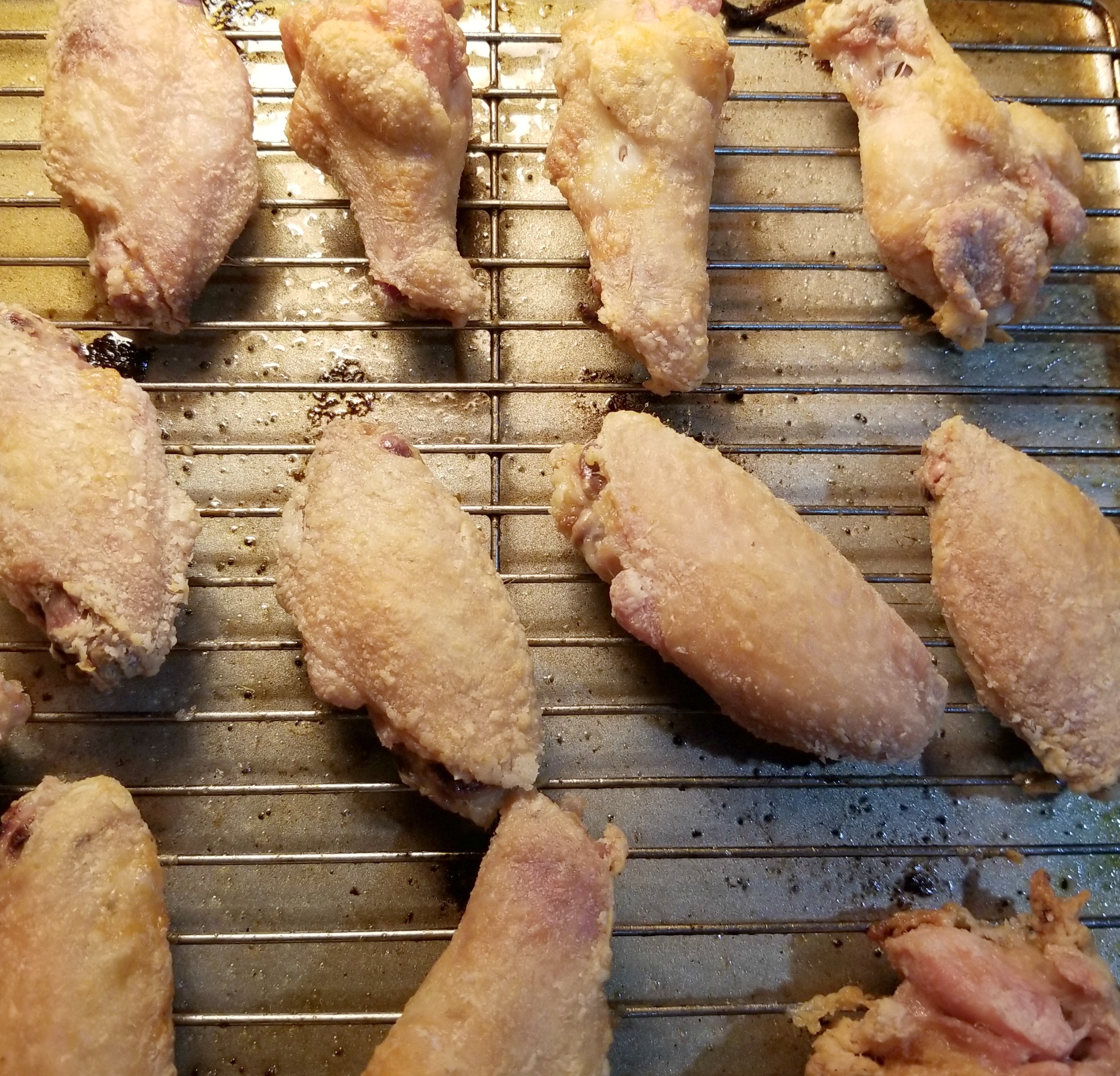 Keto Low Carb Crispy Oven Baked Chicken Wings